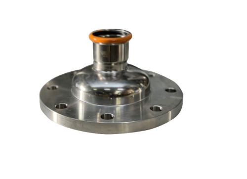 Stainless Steel 316L Press Fit  Flange Reduce Socket